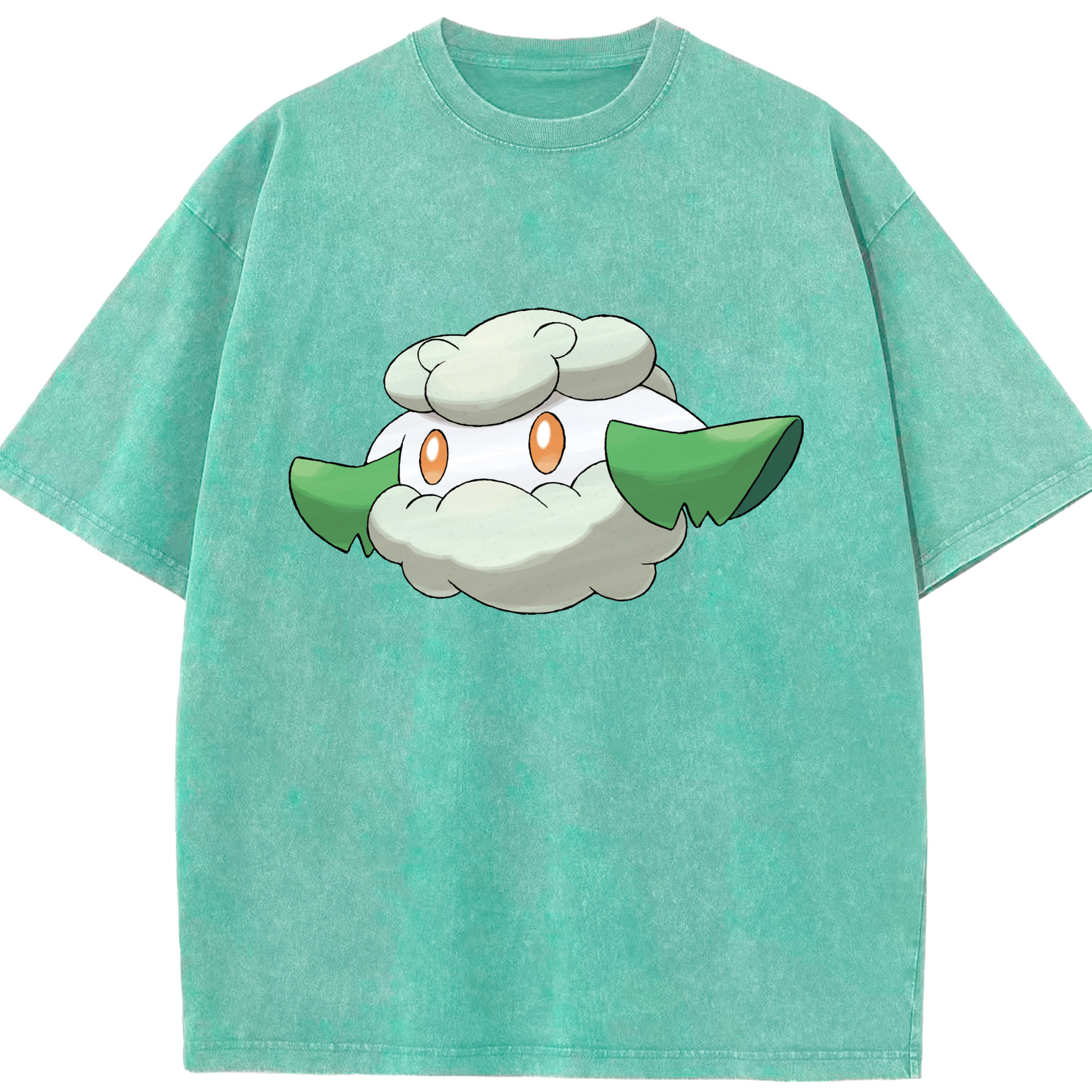 （画像用） ポケットモンスター Pokémon 綿100% ヴィンテージ風 半袖Tシャツ（フロントプリント）